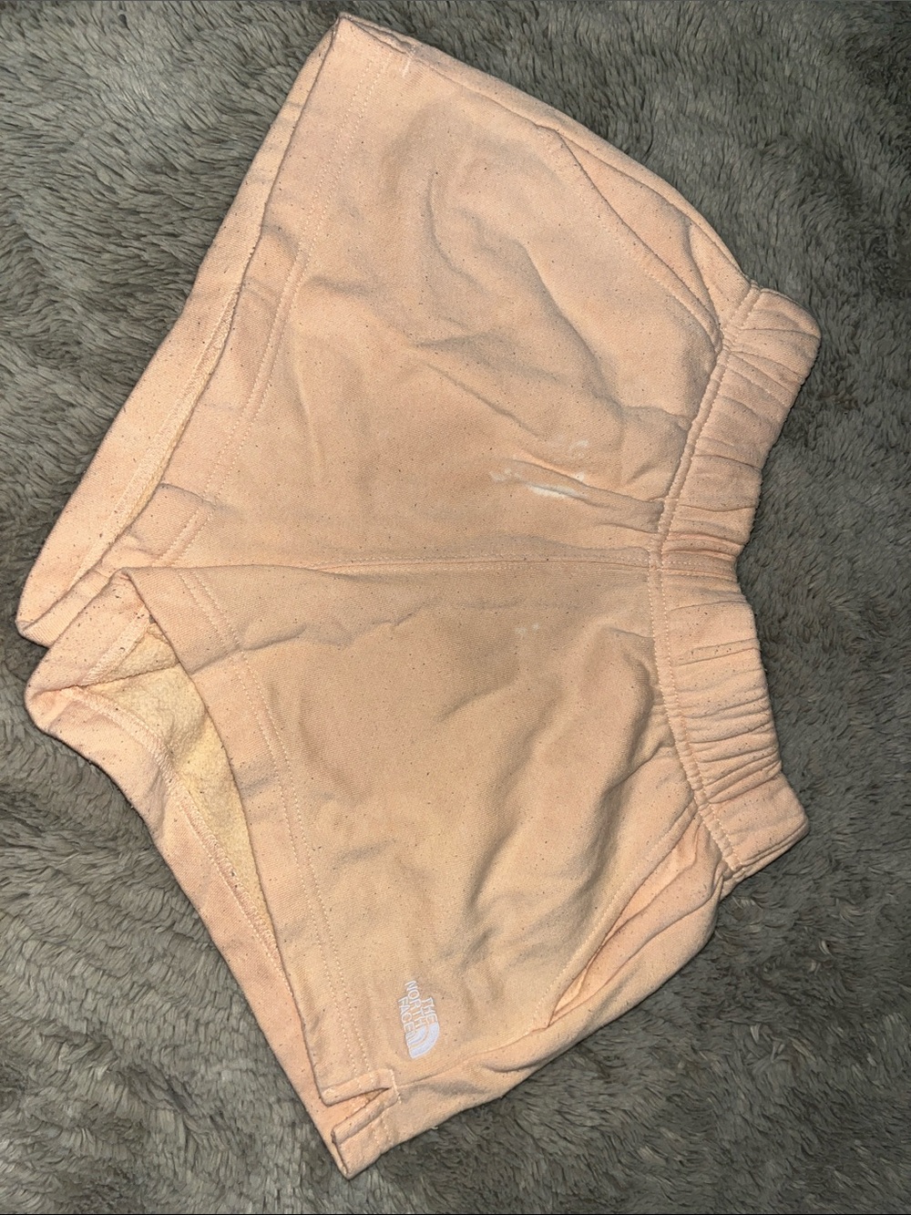 The North Face Women's Peach Athletic Shorts with Elastic Waist